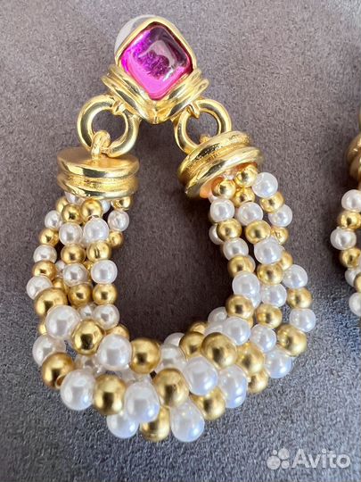 Серьги-пусеты в берберском стиле