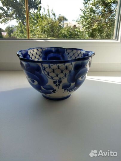 Салатник,гжель