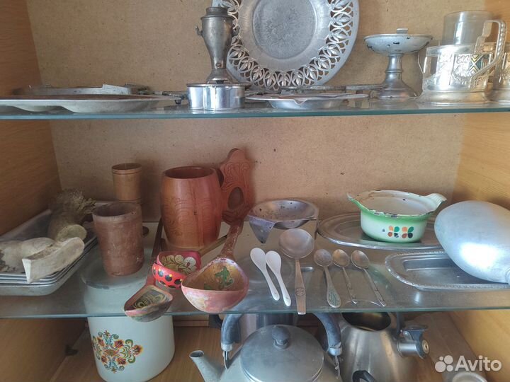 Посуда СССР, чугунки, сифоны и многое другое