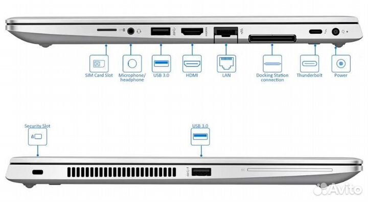 Ноутбук hp 840G5 i5/8Gb/256Gb