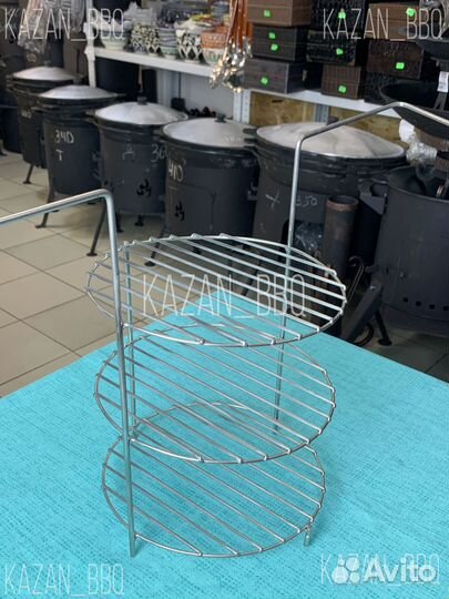 Решетка для тандыра 3х ярусная