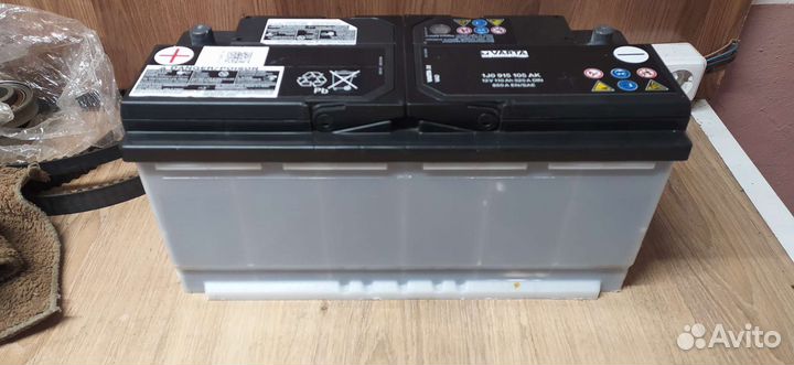 Аккумулятор автомобильный 12v 110 Ah. Бу