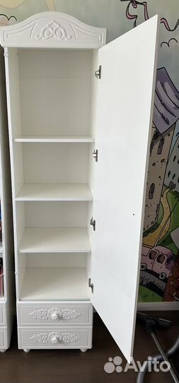 Шкаф одностворчатый Ассоль белый