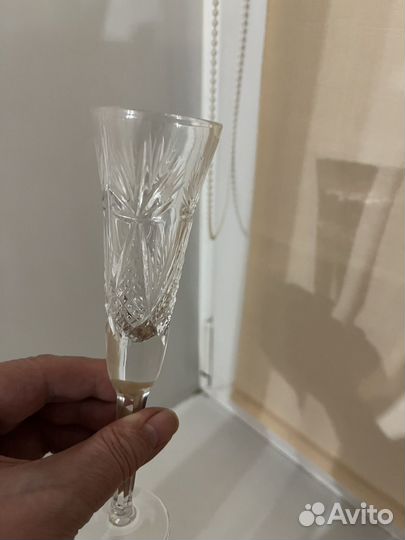 Хрустальная рюмка для ликера