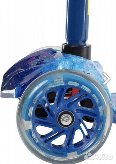 Самокат детский reaction со светящимися колесами