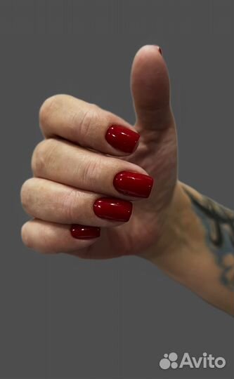 Маникюр гель лак