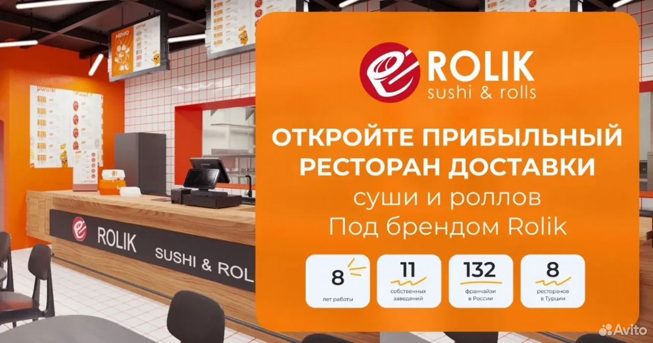 Франшиза роллы/суши, Парабель