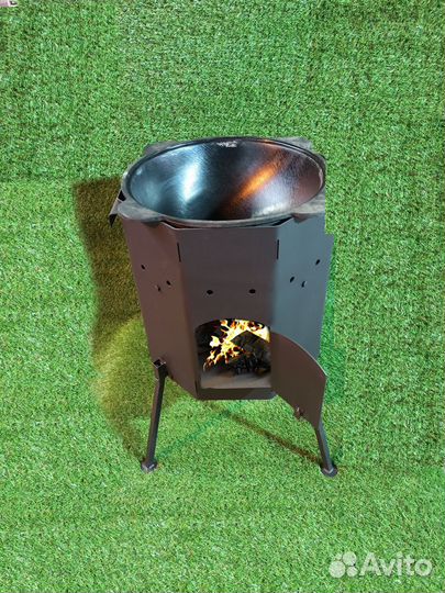 Печь под казан