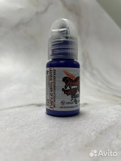 Leaning Tower Of Purple — World Famous Краска тату