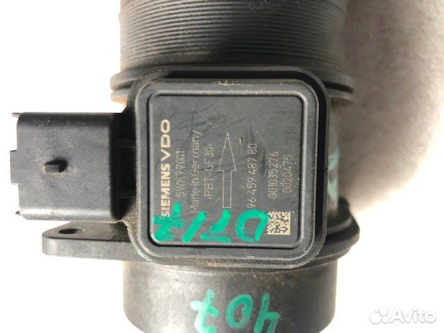 Расходомер воздушный Peugeot 407 I (2004-2009)