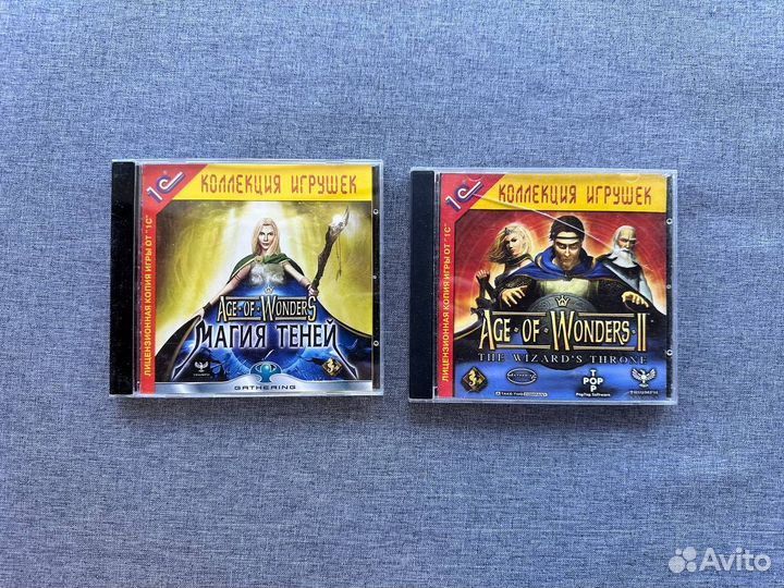 Компьютерные игры на дисках (продано)