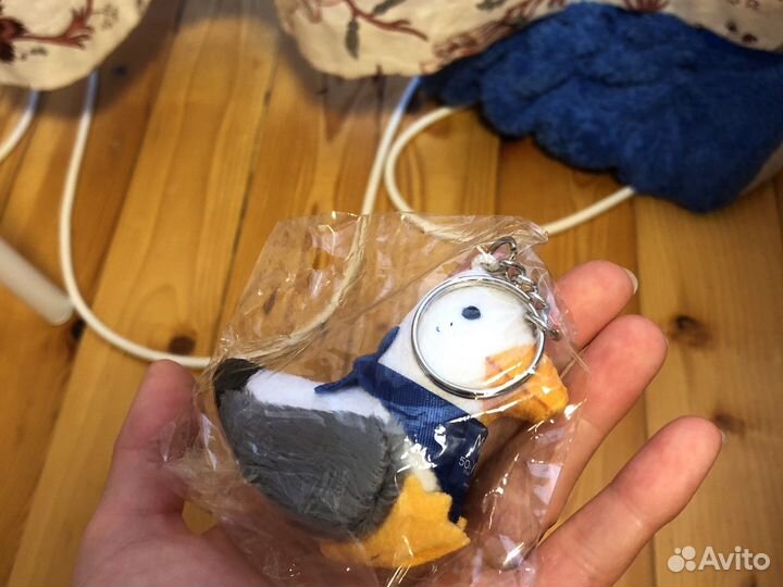 Брелок для ключей птичка