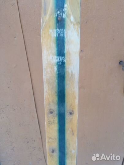 Лыжи деревянные с палками 60 г. СССР