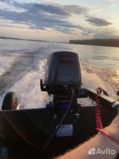 Лодка англер 320 мотор гладиатор 9.8