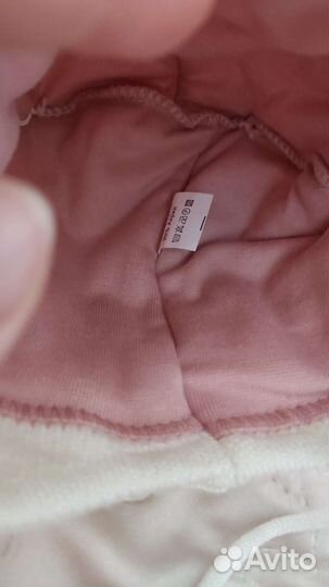 Шапка шлем для девочки