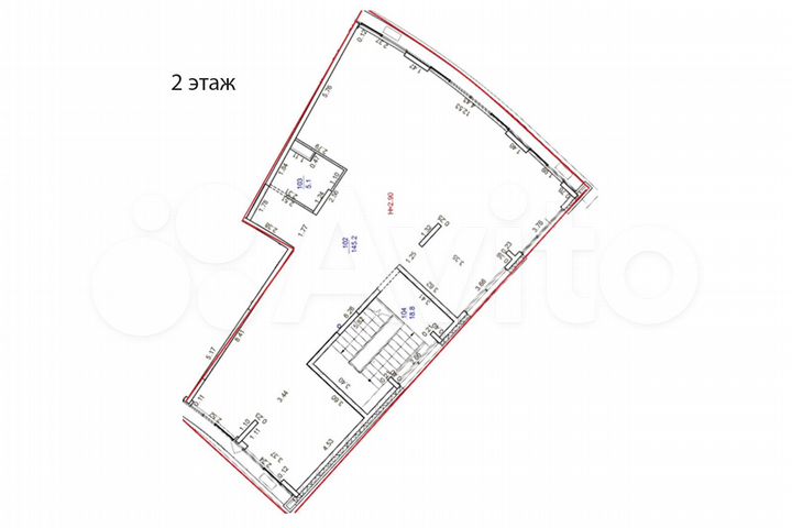 Помещение свободного назначения 277,8 м²