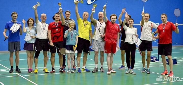 Тренировки по бадминтону