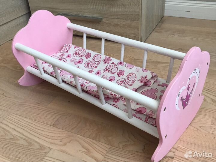 Мебель для куклы деревянная