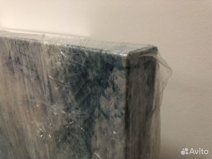 Большая абстрактная картина на холсте