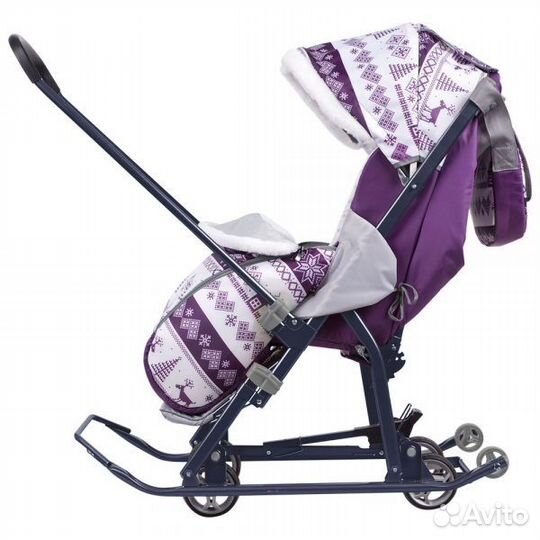 Санки коляска зимние