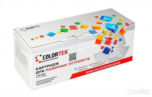 Картридж Brother TN-1075 (Colortek)