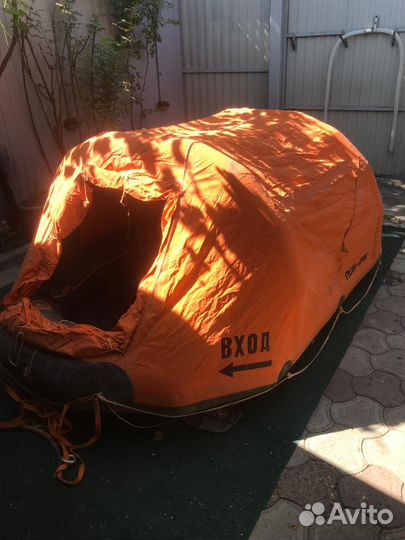 Плот спасательный надувной псн-6М