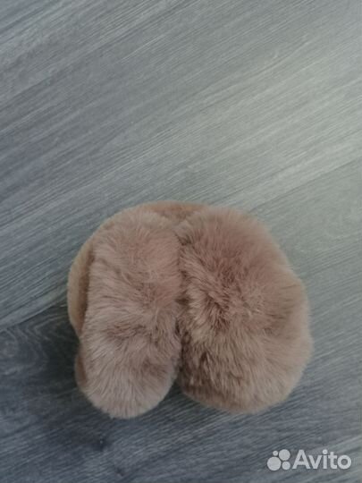 Меховые наушники