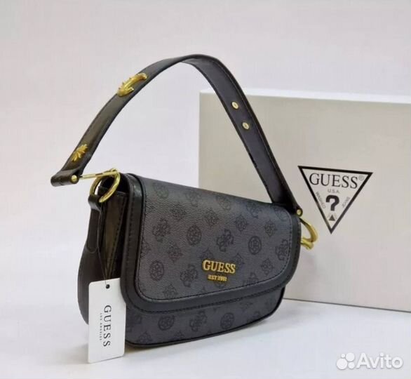 Стильная сумка багет кросс-боди