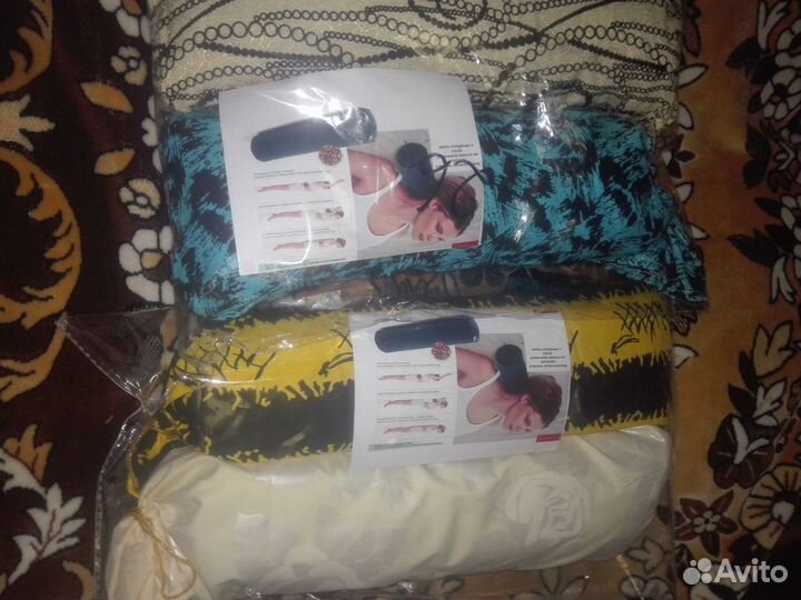 Новые валики для спины и шеи йога \ лузга гречки