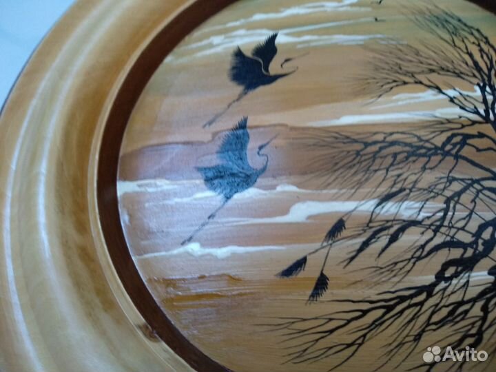 Картина на дереве ручная работа