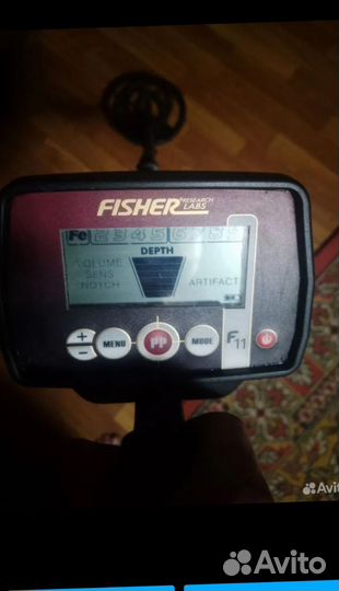 Металлоискатель бу fisher