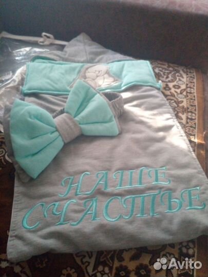 Конверт на выписку для мальчика летний