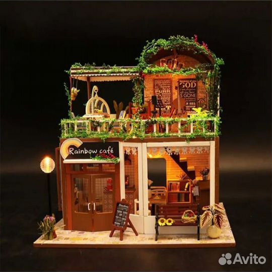 Сборная модель Лаунж кафе DIY