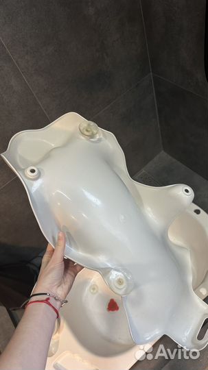 Ванночка для купания новорожденного с горкой