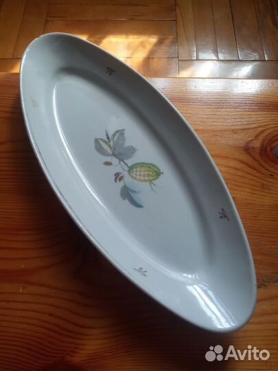 Блюдо селедочница дулевский фарфор СССР