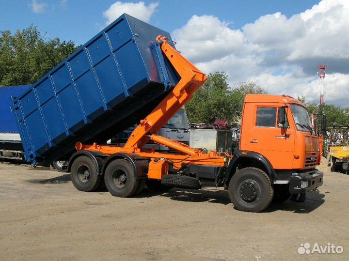 Вывоз мусора контейнерами