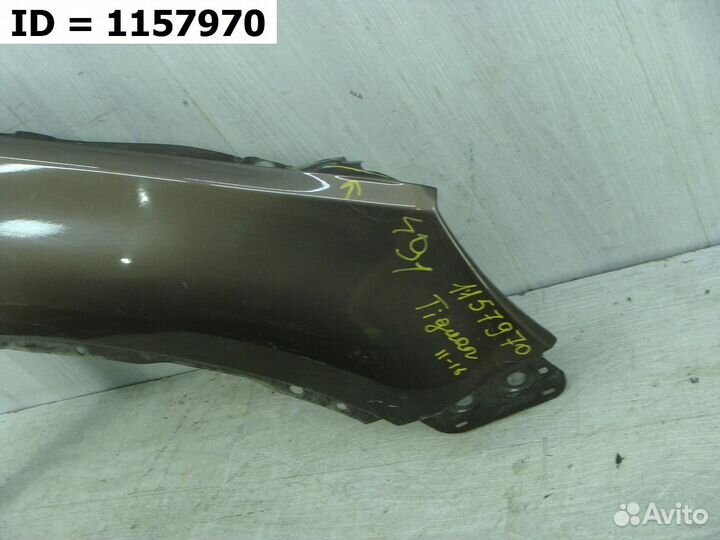 Крыло переднее правое Volkswagen Tiguan