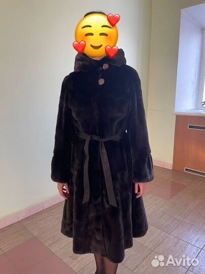 Шуба норковая блэклама blackglama