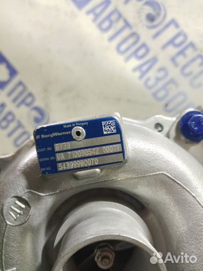 Турбина Renault Scenic 3 минивэн 1.5 K9K832 2010