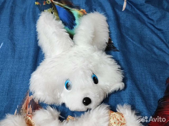 Новогодний костюм зайчика 104