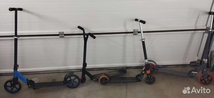 Самокат взрослый и детский