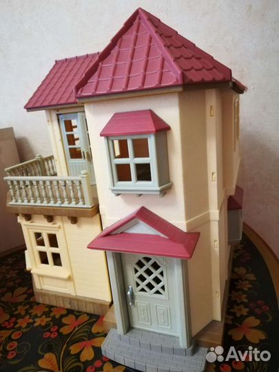 Sylvanian Families большой дом со светом