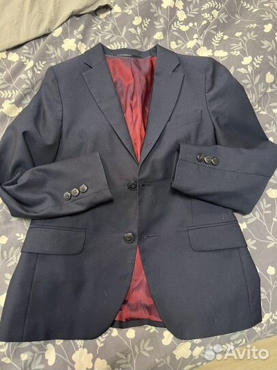 Пиджак школьный для мальчика 140