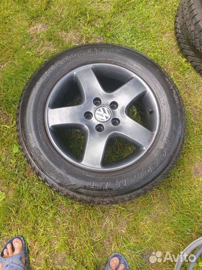 Колеса vw t5 Multivan R17 на оригинальных дисках