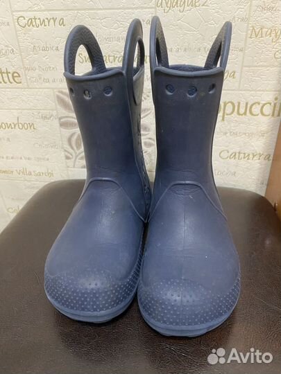 Резиновые сапоги crocs c12