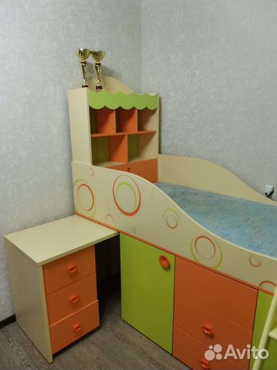 Кровать чердак