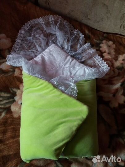 Конверт-одеяло на выписку зимний