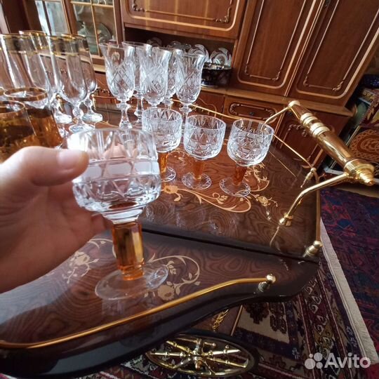 Рюмки Чехословакии,богемия,новые