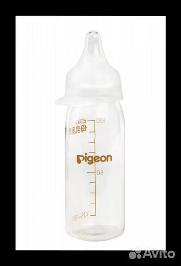 Pigeon бутылочка стекло