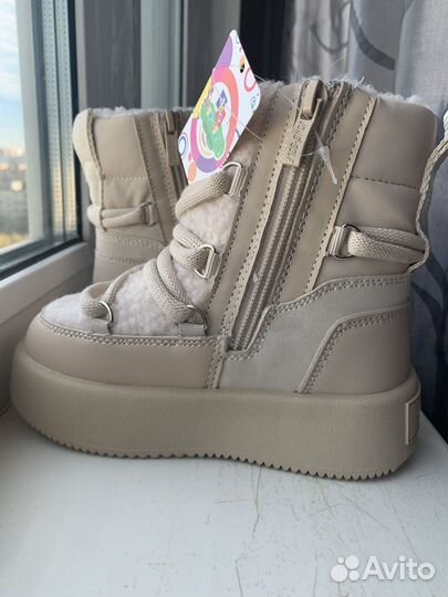 Ботинки зимние угги для девочки 28р